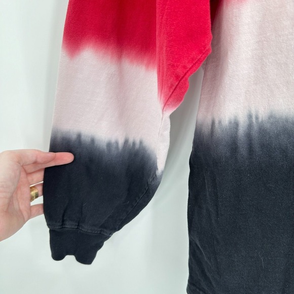 Spirit Jersey University Of Utah Shirt UTES S Black Red Tie Dye Football College - Picture 3 of 8